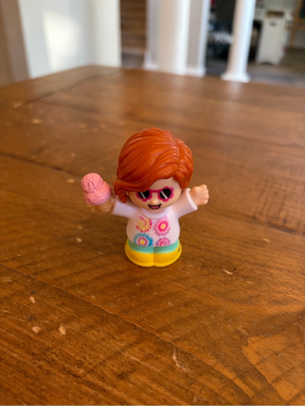 Fisher Price Little People Ice cream girl as is
